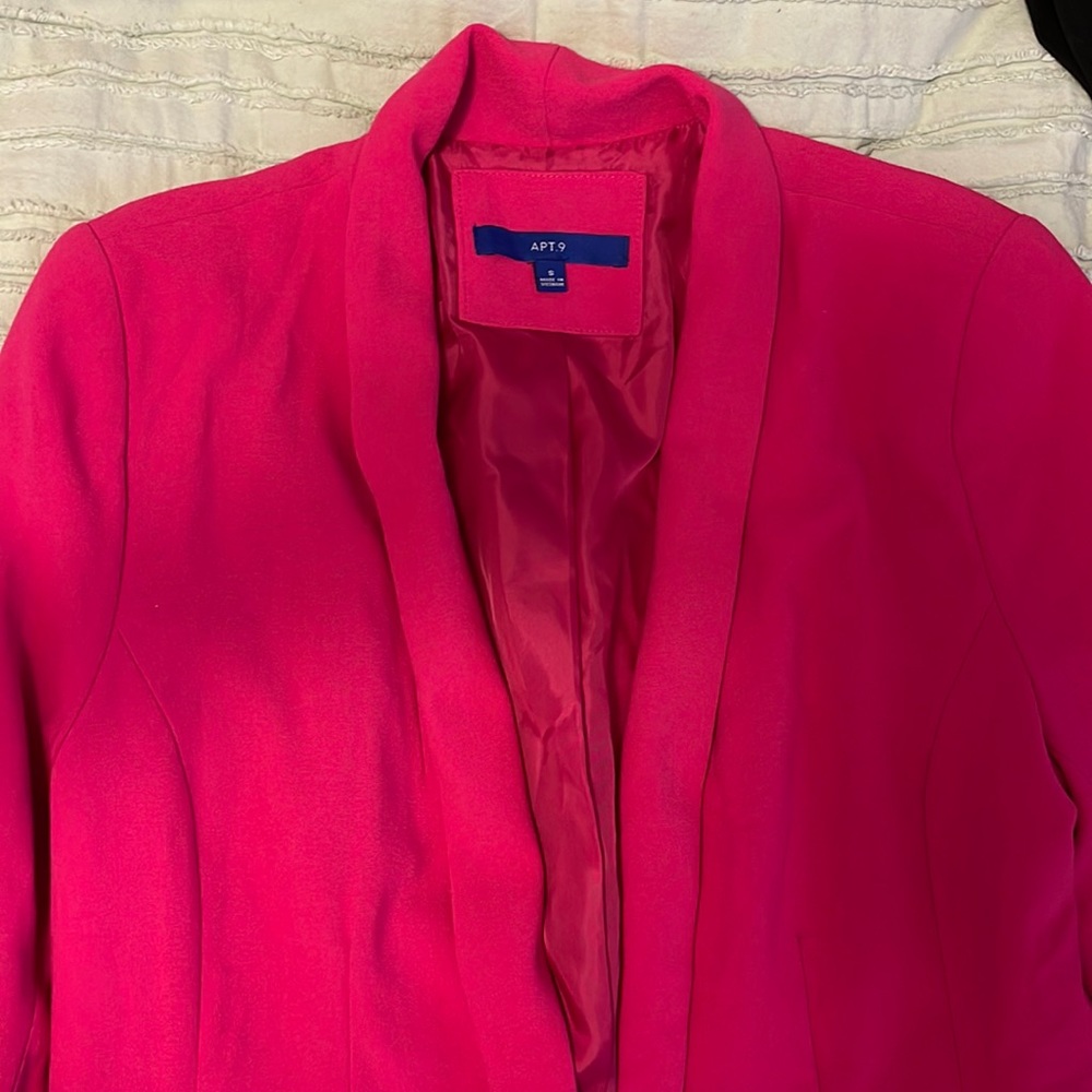 Pink Boyfriend Blazer